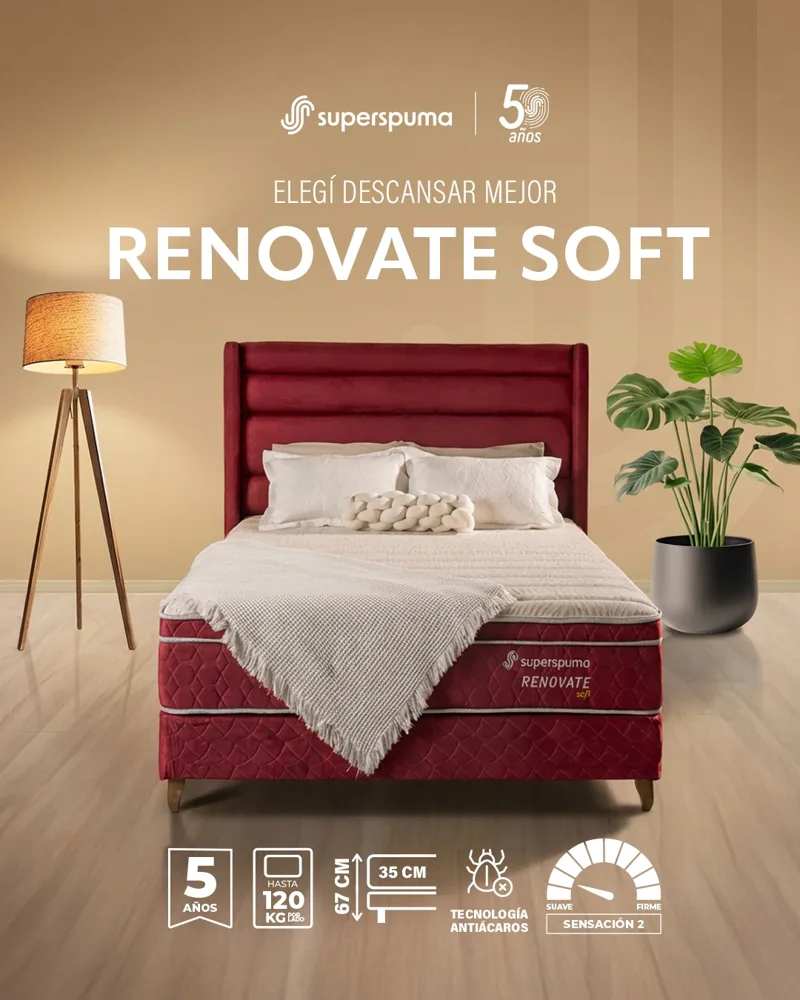 Somier Renovate Soft de Super Spuma